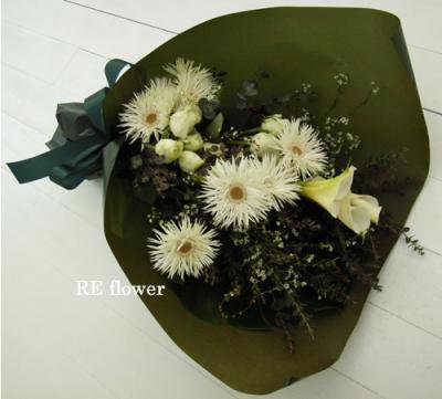 花束(アンティークホワイト)