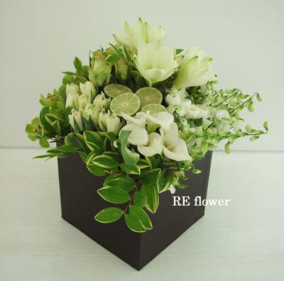 切花アレンジメント(ライム)