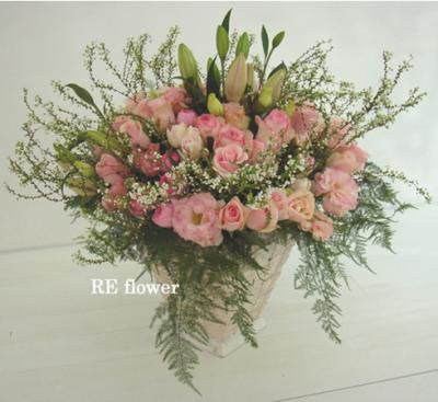 メモリアルアレンジ(ピンク)
