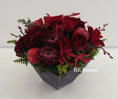 アンティークアレンジ(ボルドー)